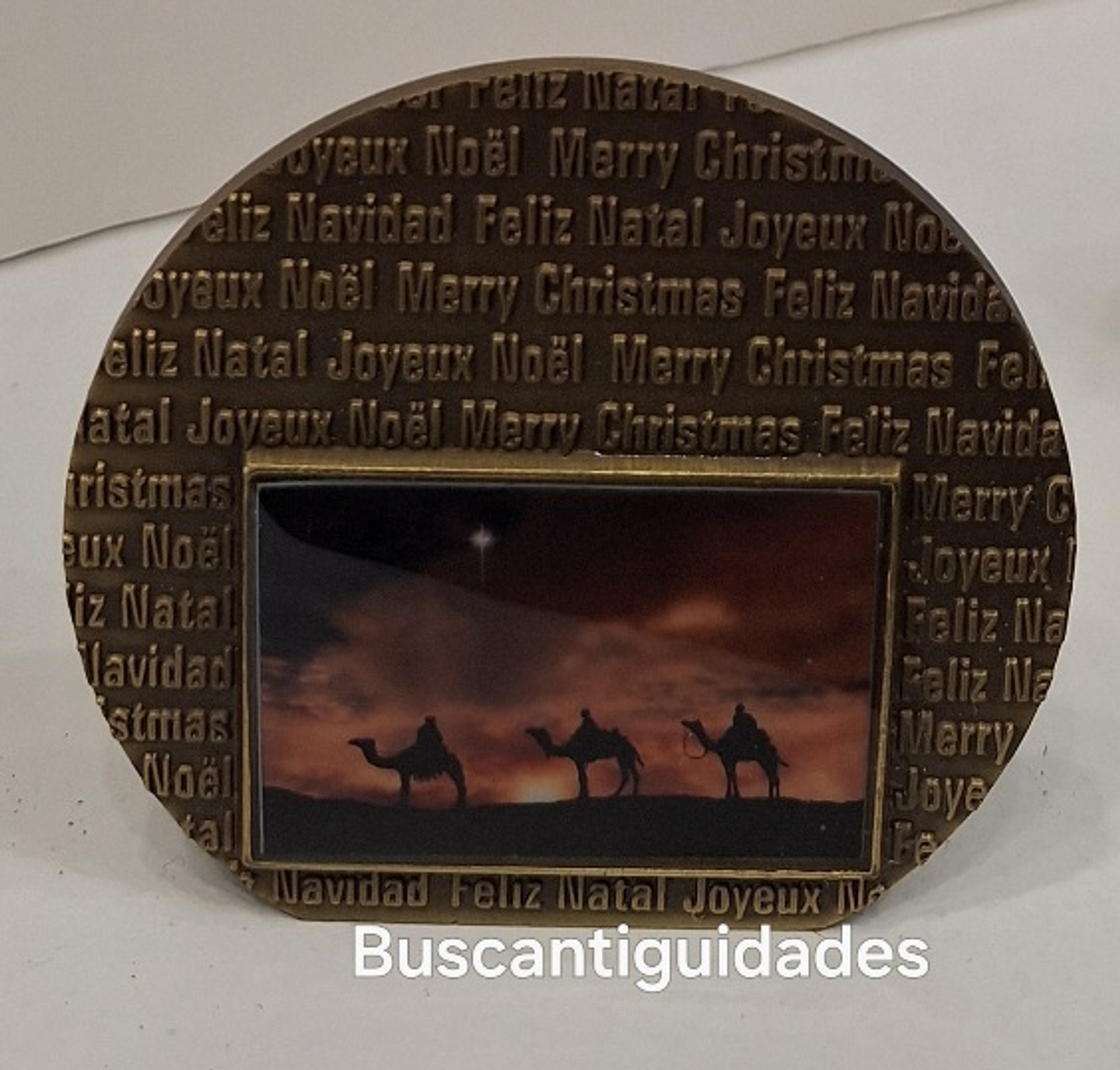 Medalha, Natal 2014 com esmalte 2