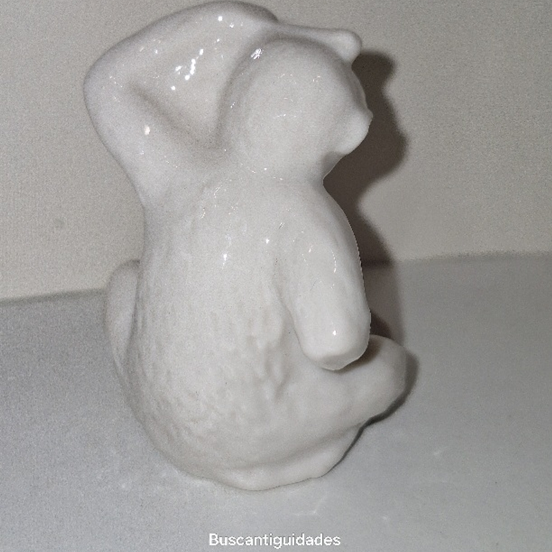 Mini Macaco em porcelana  3