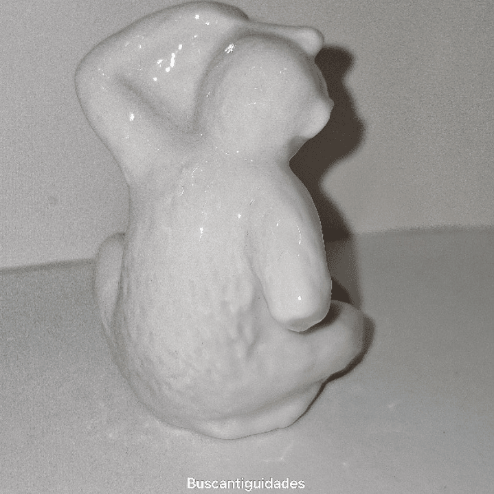 Mini Macaco em porcelana  3