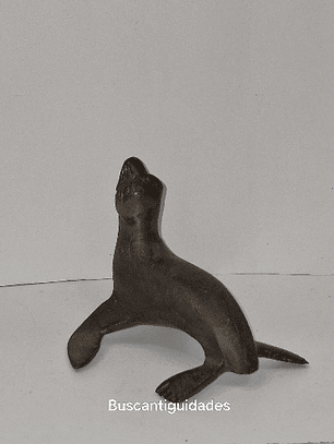 Escultura em bronze, Foca