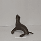 Escultura em bronze, Foca - Miniatura 1