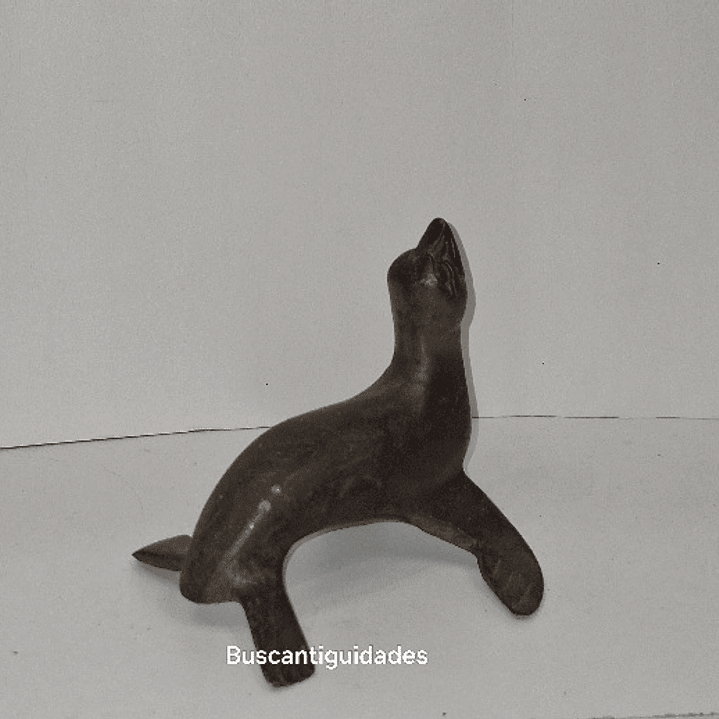 Escultura em bronze, Foca 2