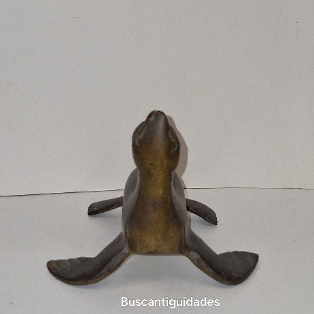 Escultura em bronze, Foca 3