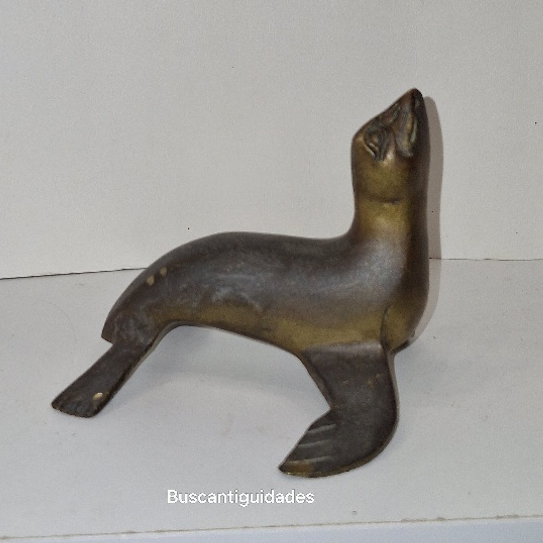 Escultura em bronze, Foca 4