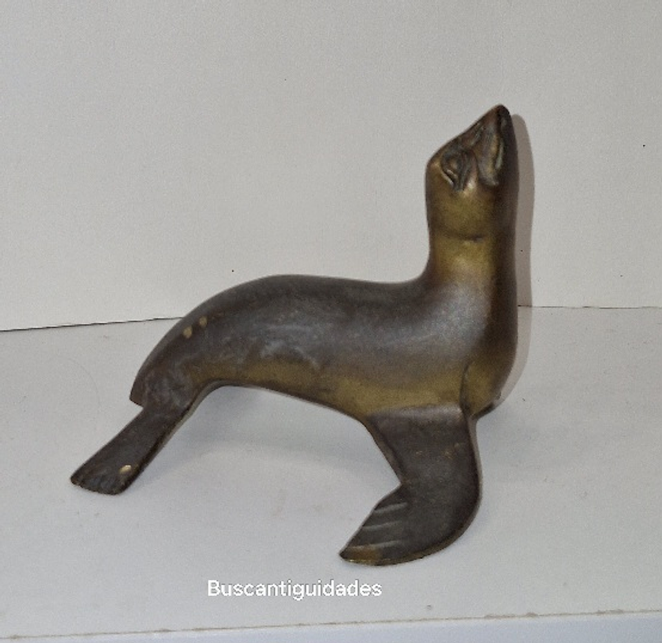 Escultura em bronze, Foca 4