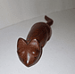 Escultura em madeira,  Gato - Thumbnail 2