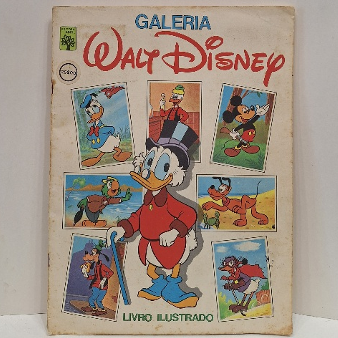 Caderneta cromos antiga walt disney 1
