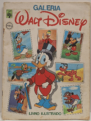 Caderneta cromos antiga walt disney