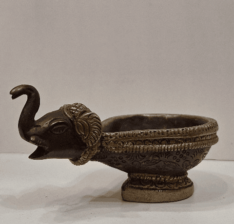 Lamparina de ritual indiana