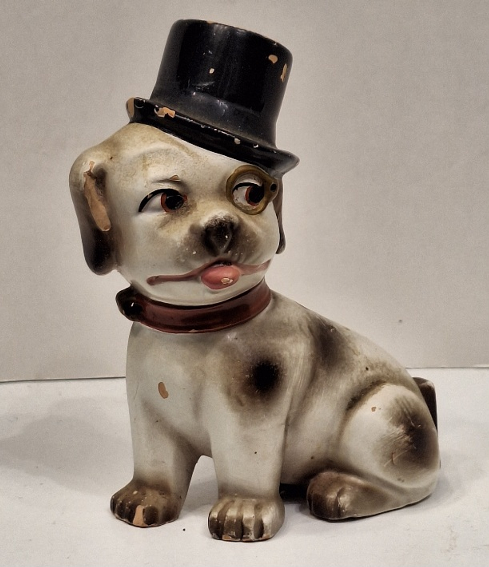 Bibelot,  cão com cartola 4