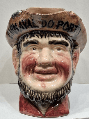 Caneca em faiança, Zé Povinho 