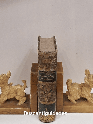 Serre livres em alabastro 