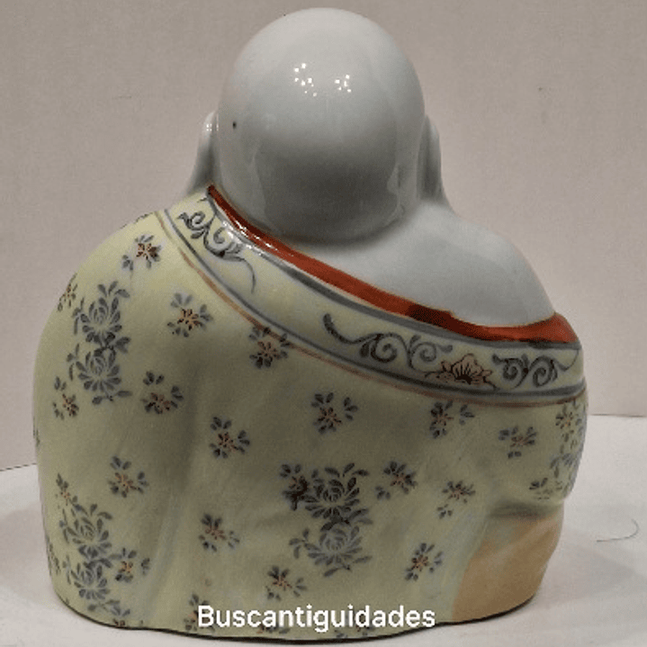 Buda sorrindo em porcelana  3