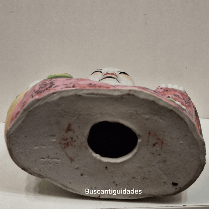 Buda sorrindo em porcelana  4