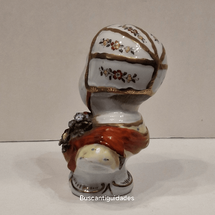 Busto em porcelana de Dresden 9