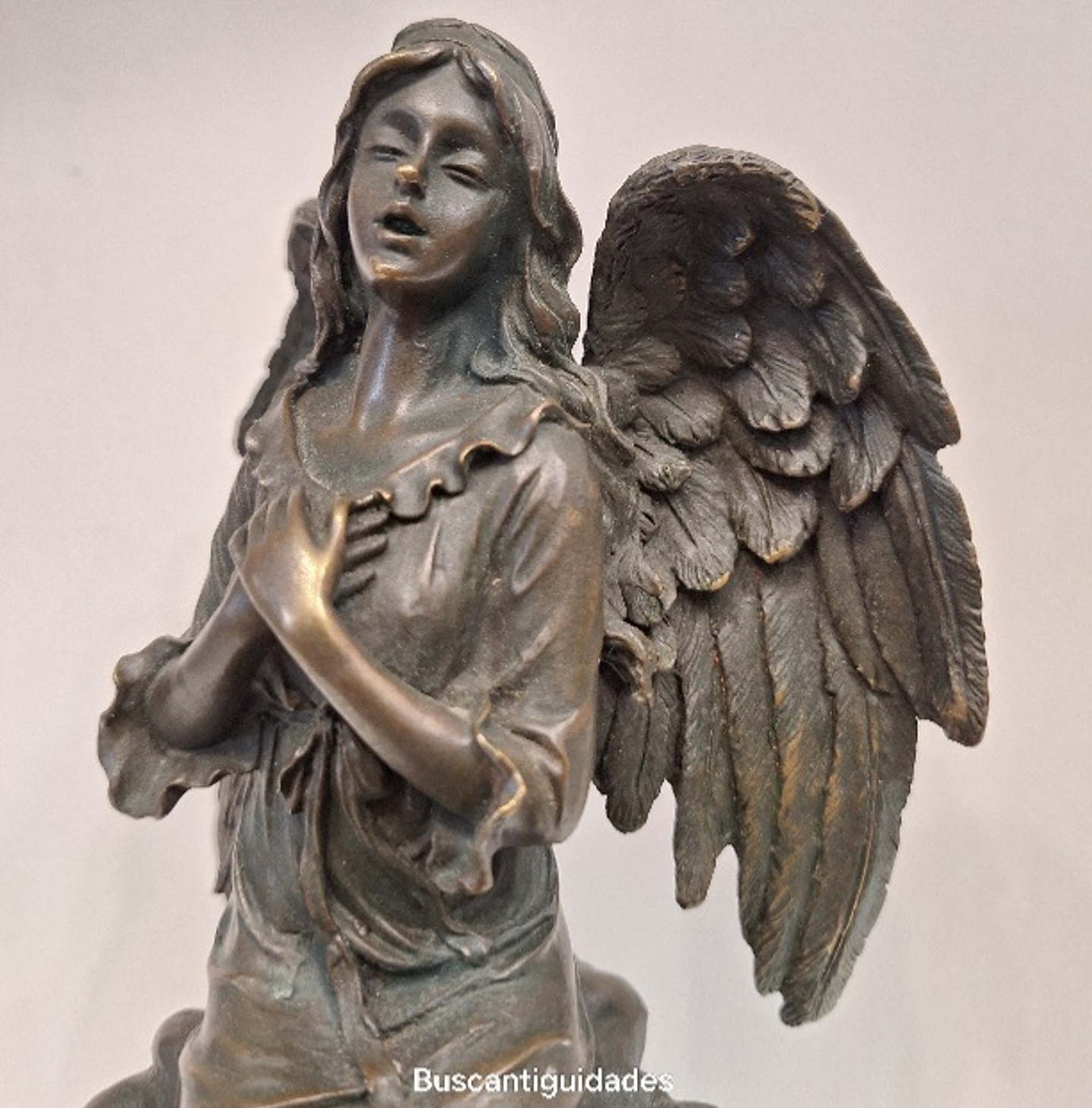 Escultura em  bronze,  