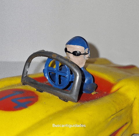 Brinquedo de lata, carro de corrida