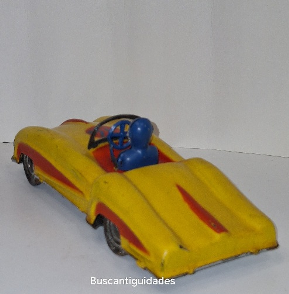 Brinquedo de lata, carro de corrida 3