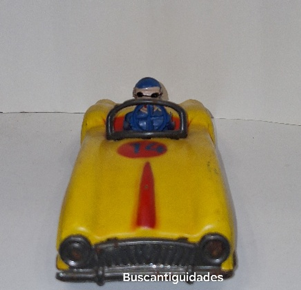 Brinquedo de lata, carro de corrida 4