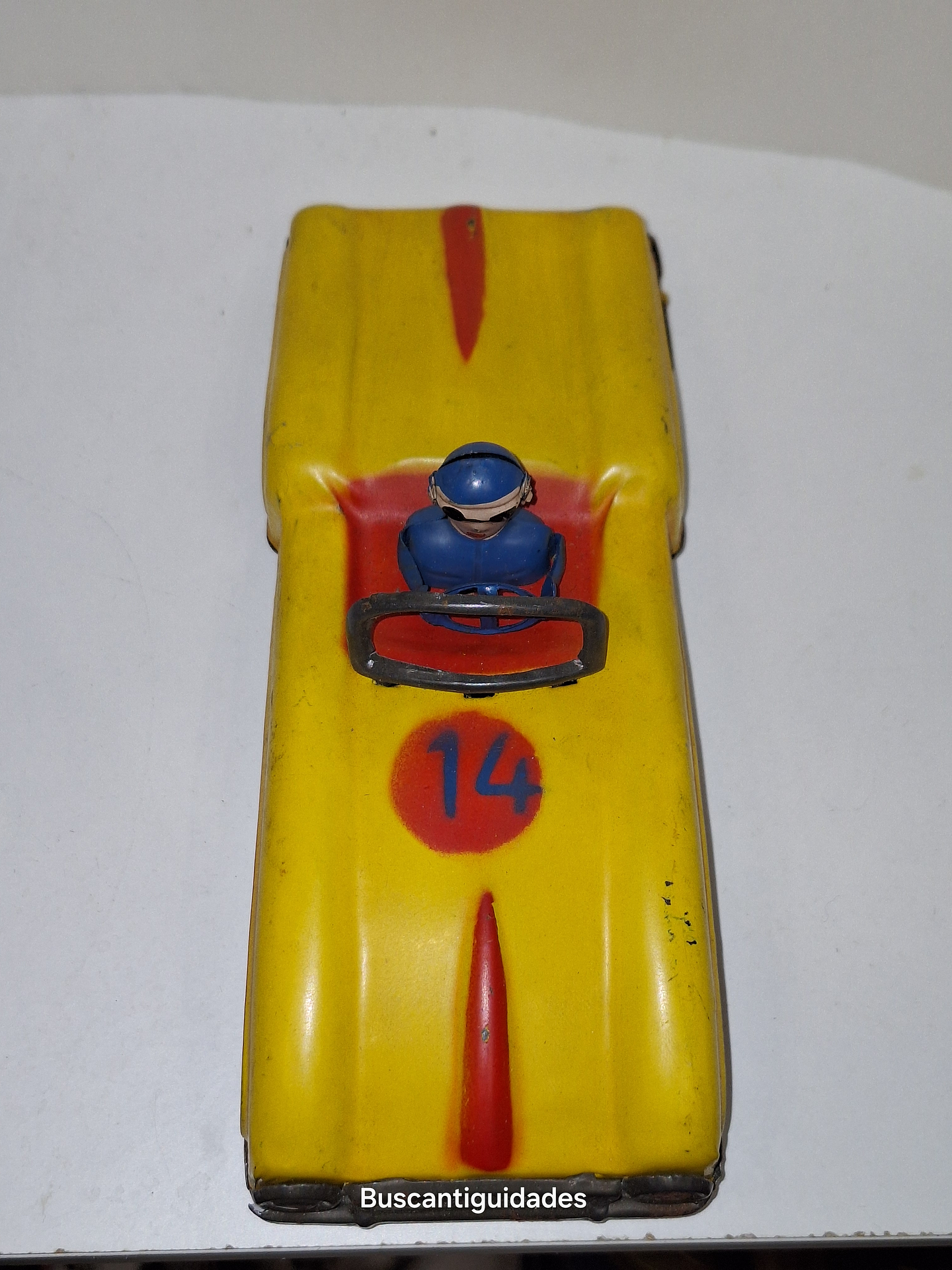 Brinquedo de lata, carro de corrida 6