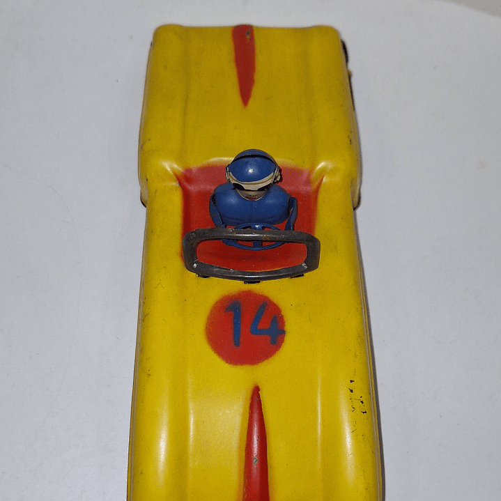 Brinquedo de lata, carro de corrida 6
