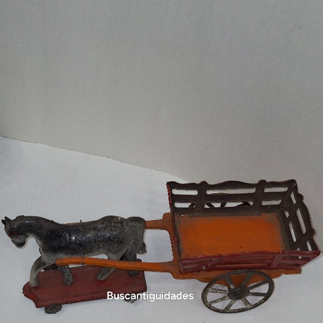 Brinquedo,  Carroça com cavalo  2