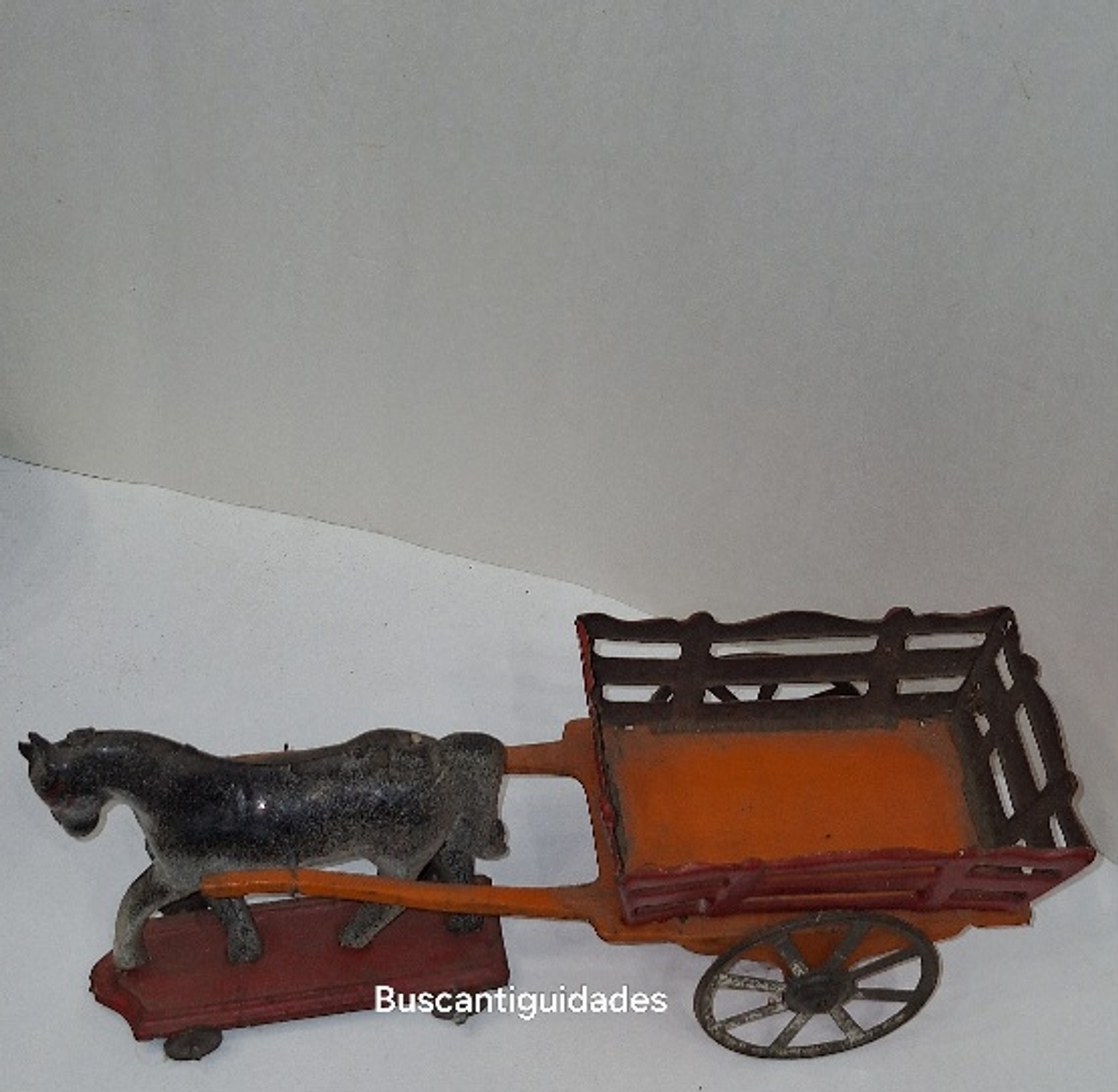 Brinquedo,  Carroça com cavalo  2