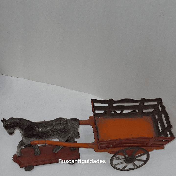Brinquedo,  Carroça com cavalo  2