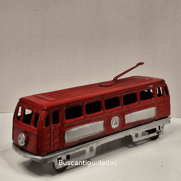 Brinquedo em lata, Carruagem de elétrico  2