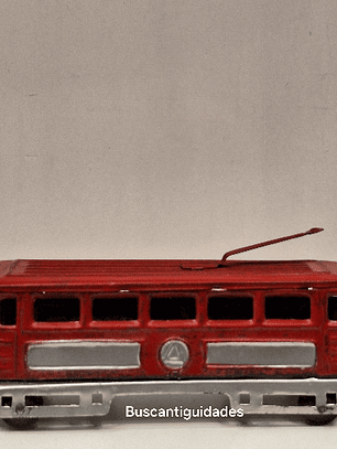 Brinquedo em lata, Carruagem de elétrico 