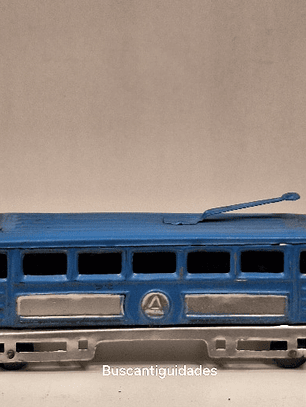 Brinquedo em lata, Carruagem de elétrico 