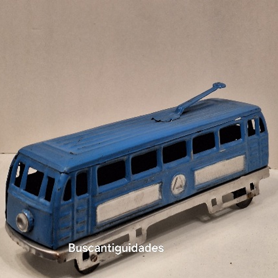 Brinquedo em lata, Carruagem de elétrico  2