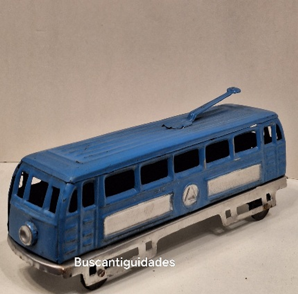 Brinquedo em lata, Carruagem de elétrico  2