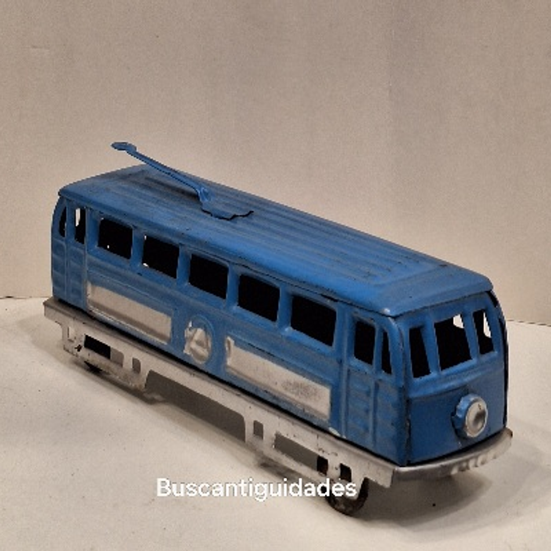 Brinquedo em lata, Carruagem de elétrico  3