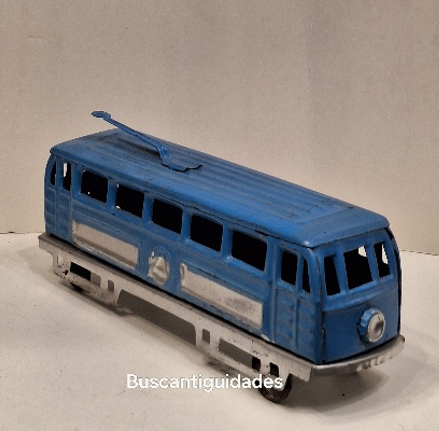 Brinquedo em lata, Carruagem de elétrico  3