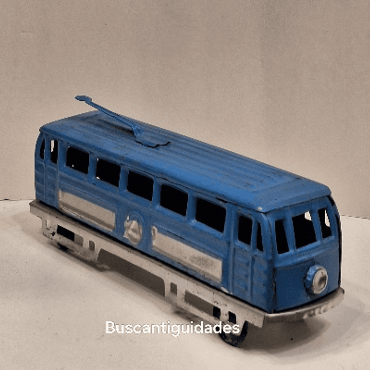 Brinquedo em lata, Carruagem de elétrico  3