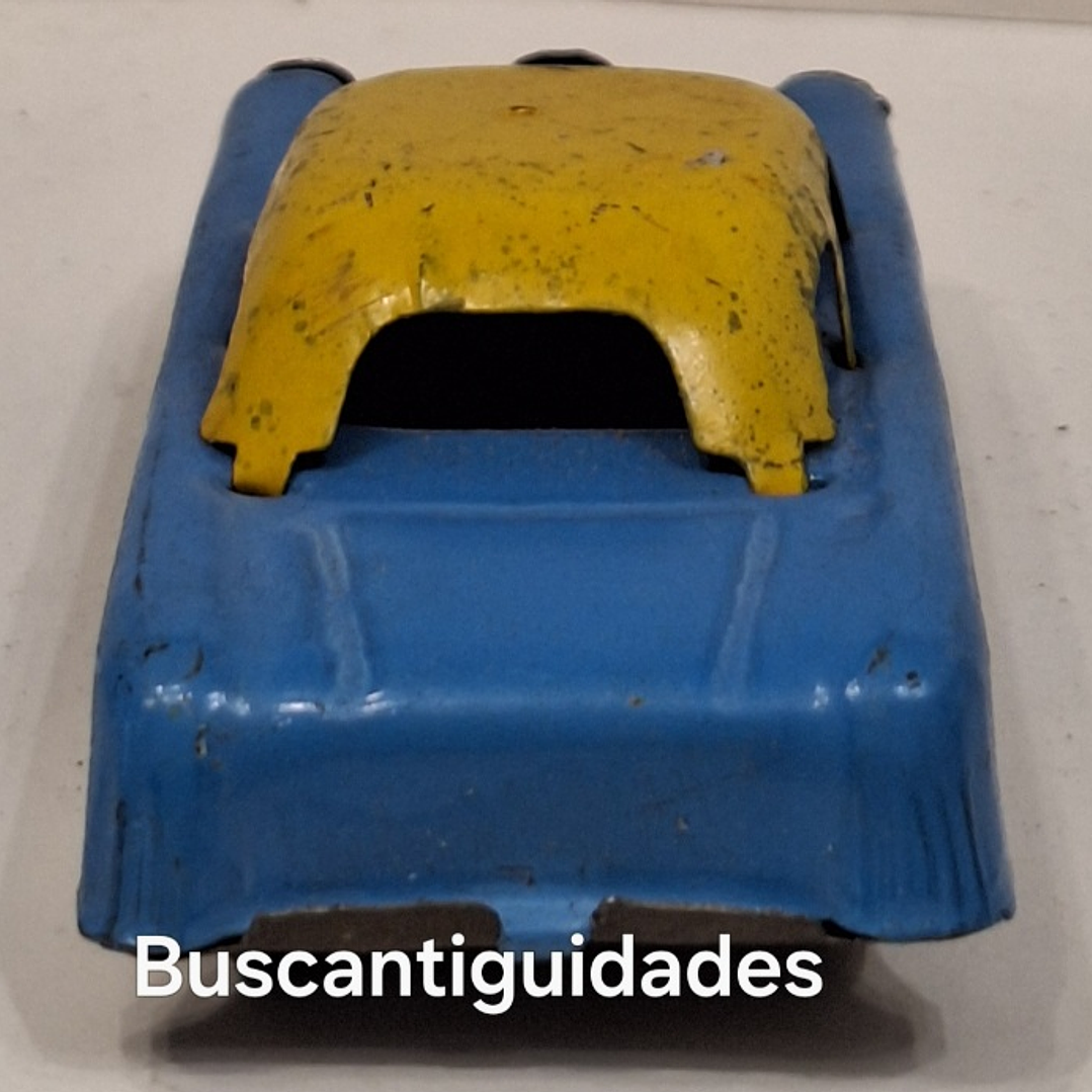 Brinquedo de lata, carro conversível  6