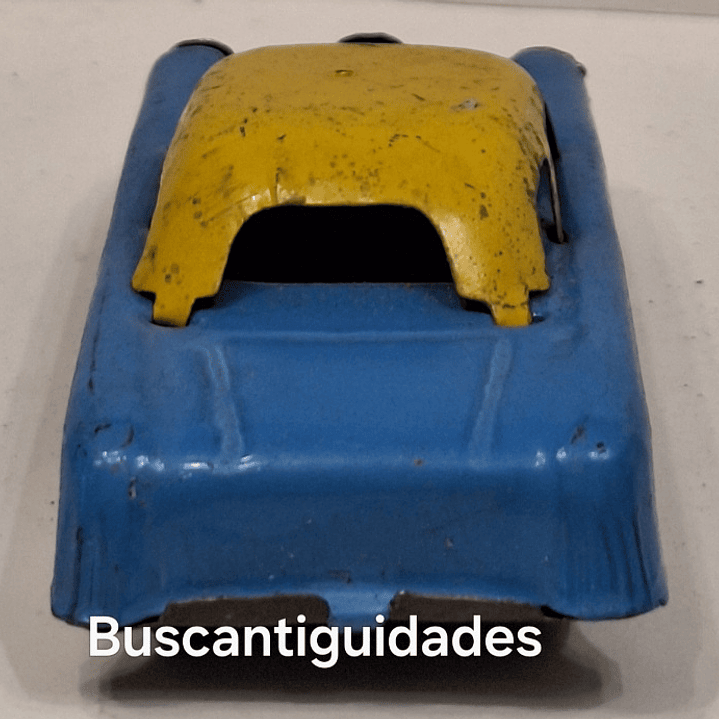 Brinquedo de lata, carro conversível  6