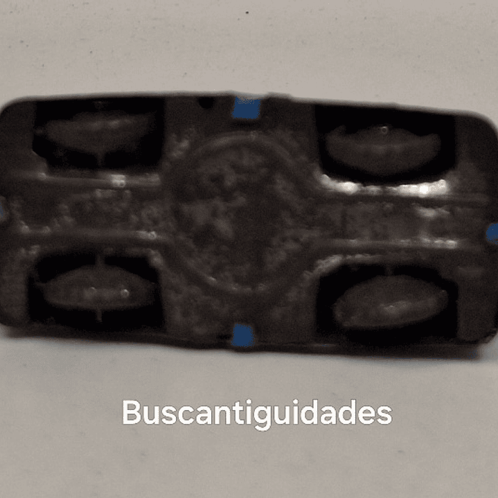 Brinquedo de lata, Carro pulga azul  6
