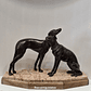 Escultura, arte Déco, Galgos - thumbnail 1