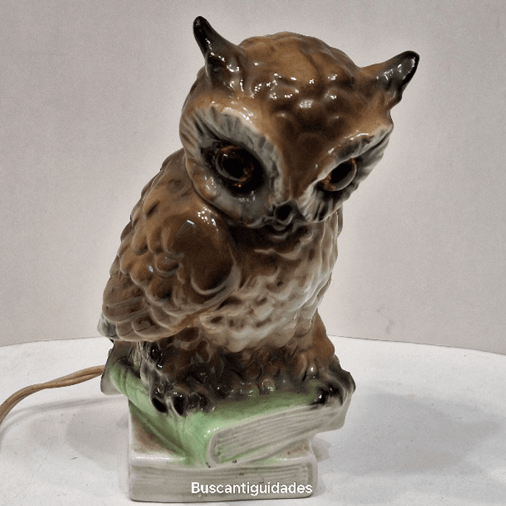 Abajur e/ou incensário, Coruja  1