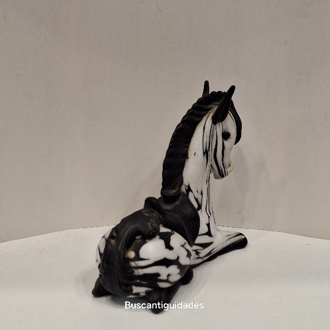 Cavalo, Zebra, vidro Seguso 2