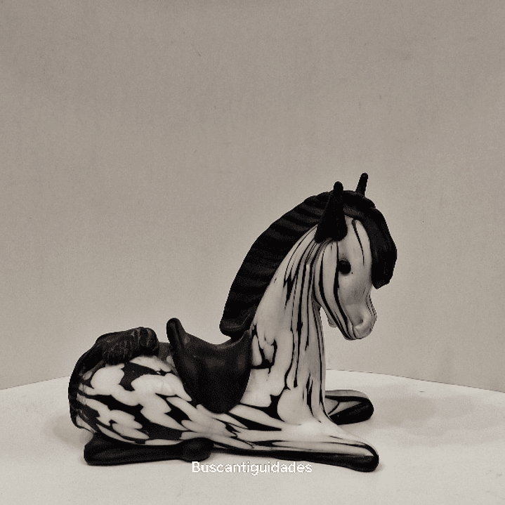 Cavalo, Zebra, vidro Seguso 3