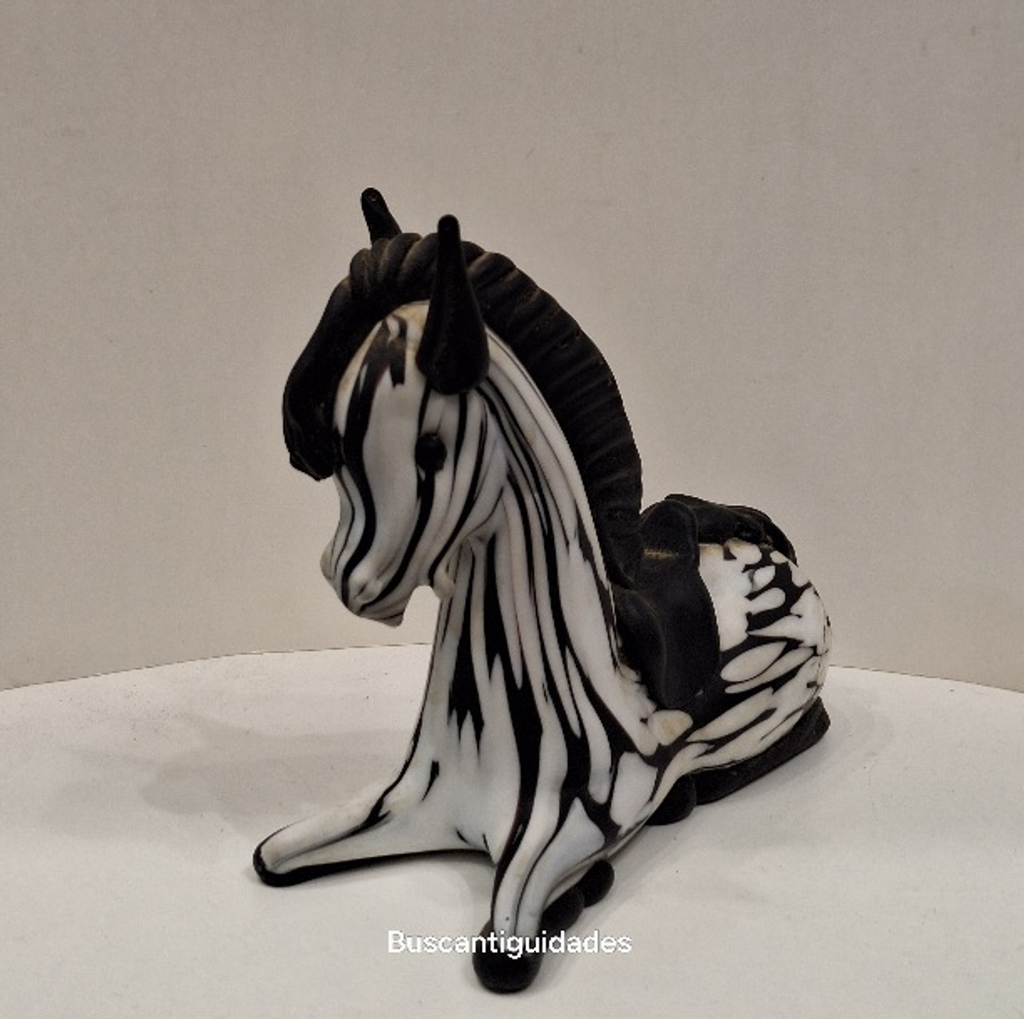 Cavalo, Zebra, vidro Seguso 4