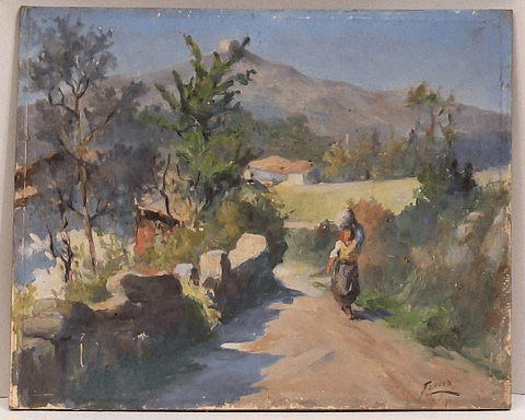 Pintura, Távora, O.S.E. cena rural.