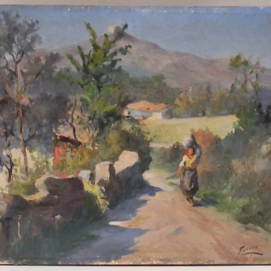 Pintura, Távora, O.S.E. cena rural. 1