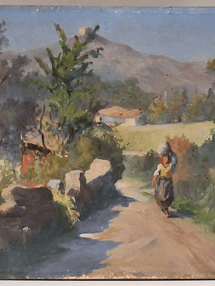 Pintura, Távora, O.S.E. cena rural.