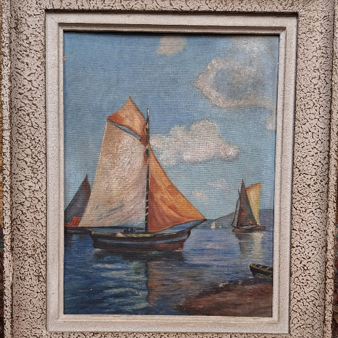 Pintura, barcos à vela 1