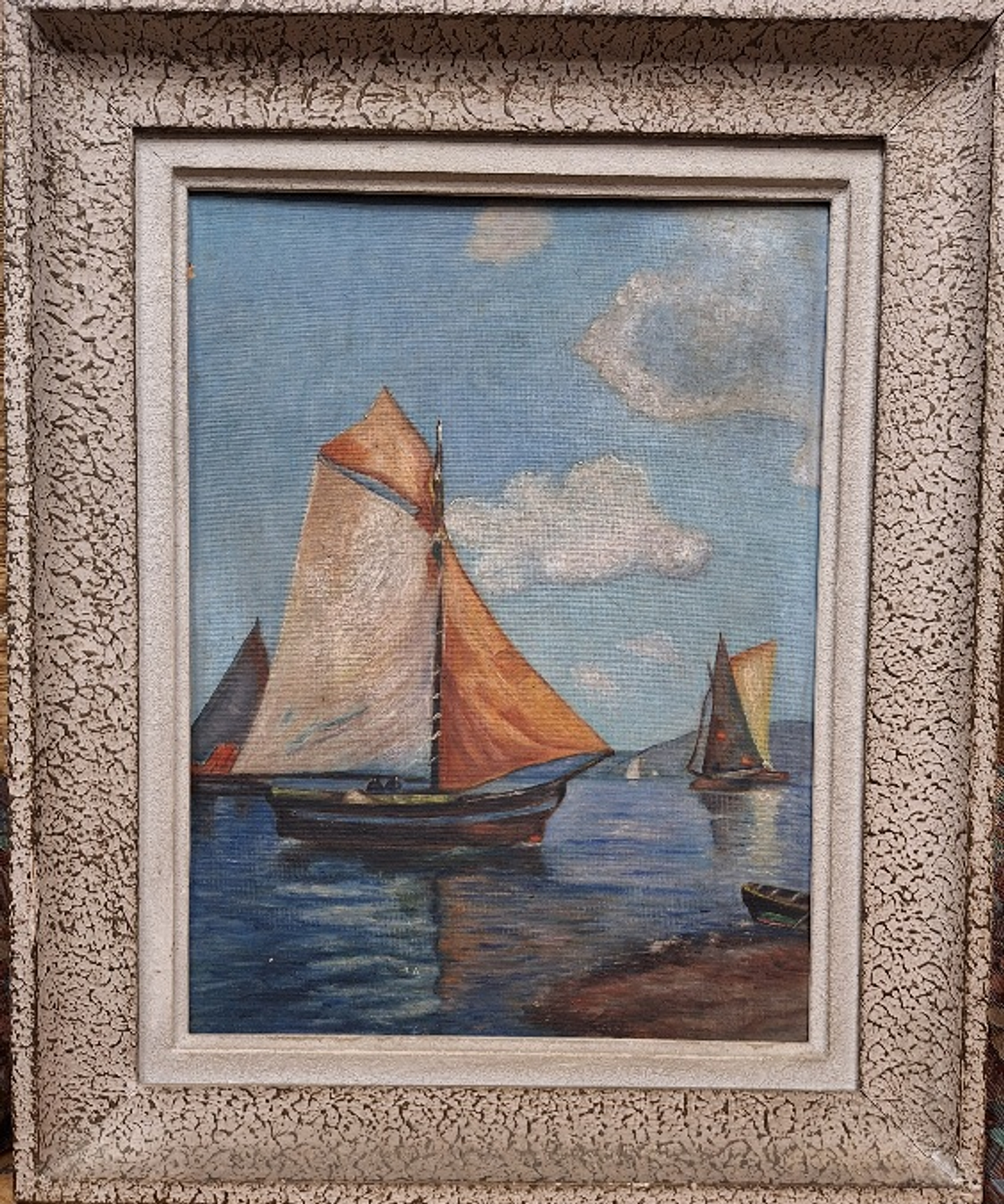 Pintura, barcos à vela 1