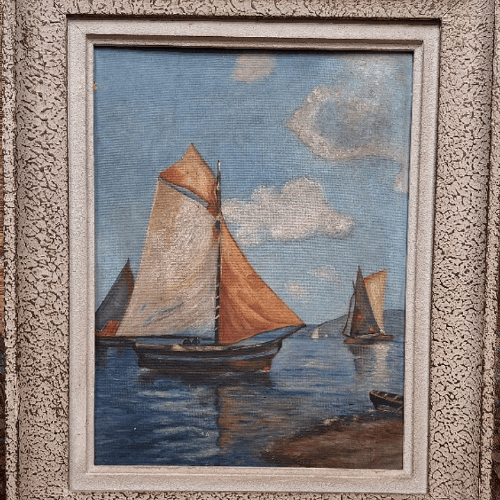 Pintura, barcos à vela 1